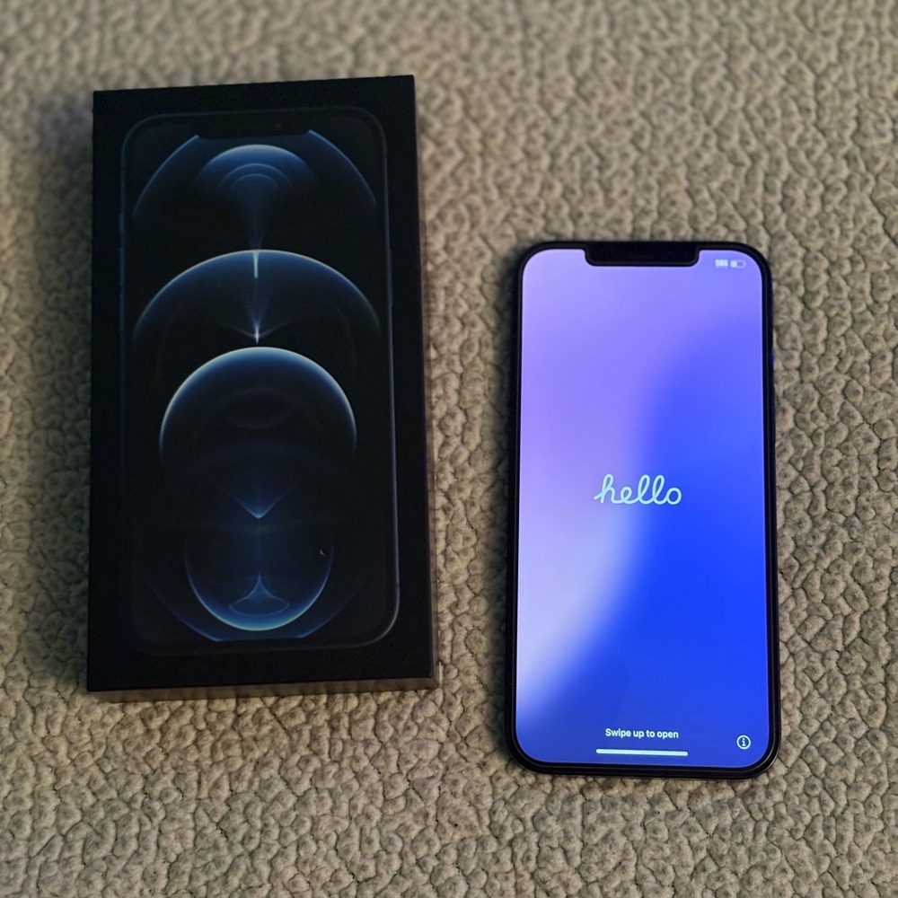 Apple iPhone 12 Pro Max 128GB in Pacific Blue
